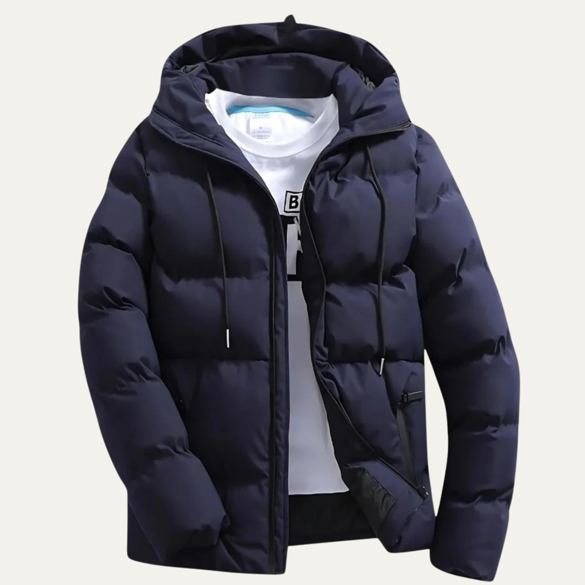 The Edinburgh Men's Waterproof Parka - Hooded Puffer Winter Jacket