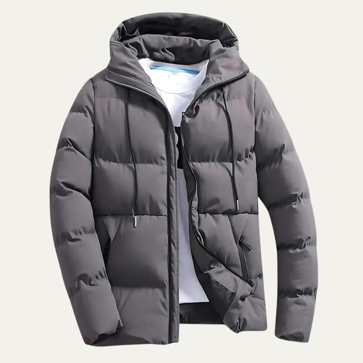 The Edinburgh Men's Waterproof Parka - Hooded Puffer Winter Jacket