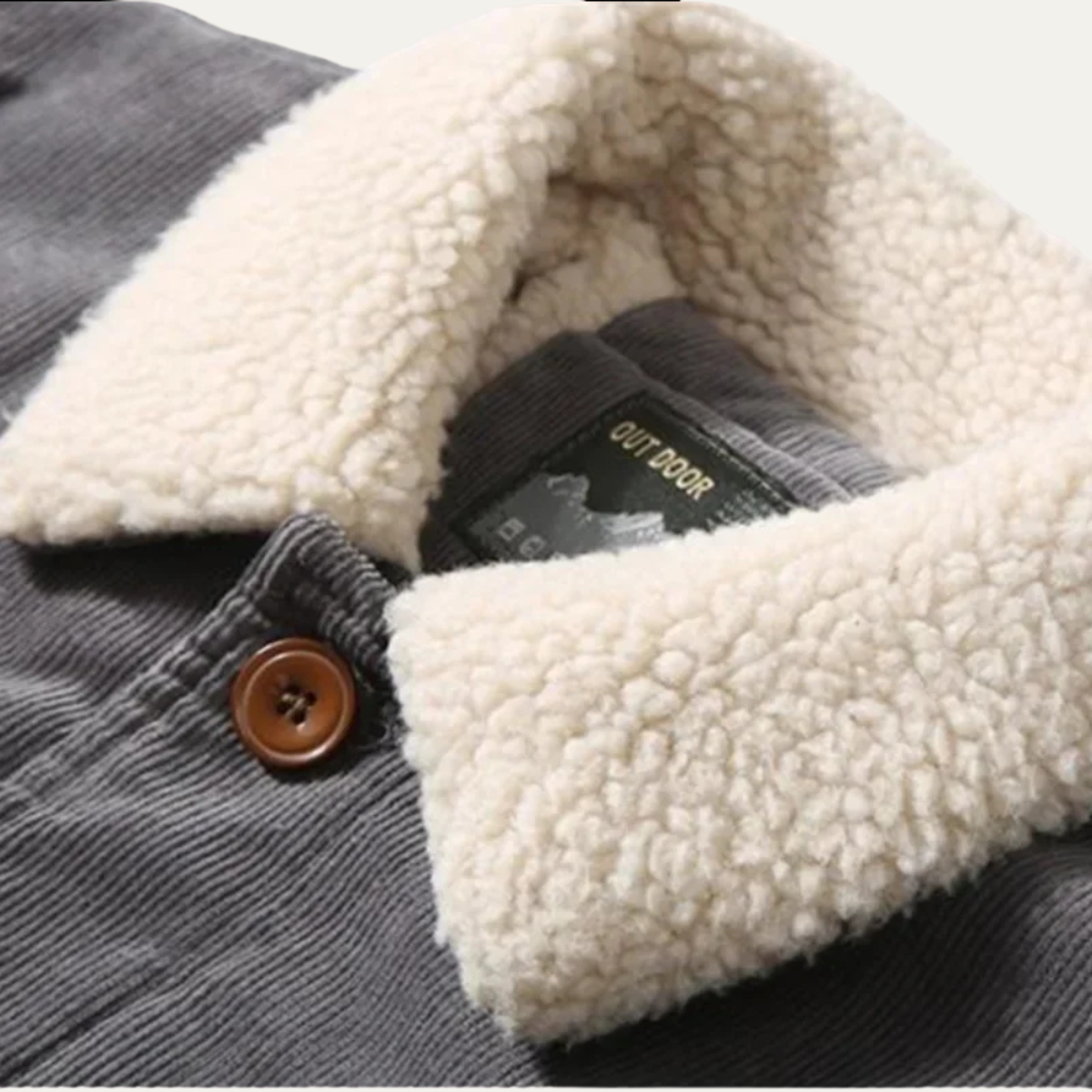 The Eversley Men's Corduroy Warm Winter Jacket