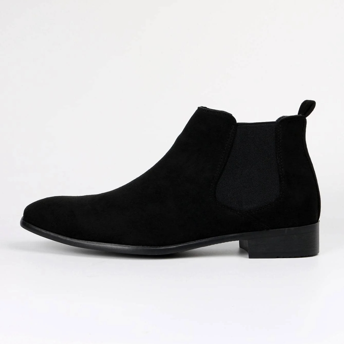 The Canelli Men’s Smart Casual Suede Double Elastic Chelsea Boots