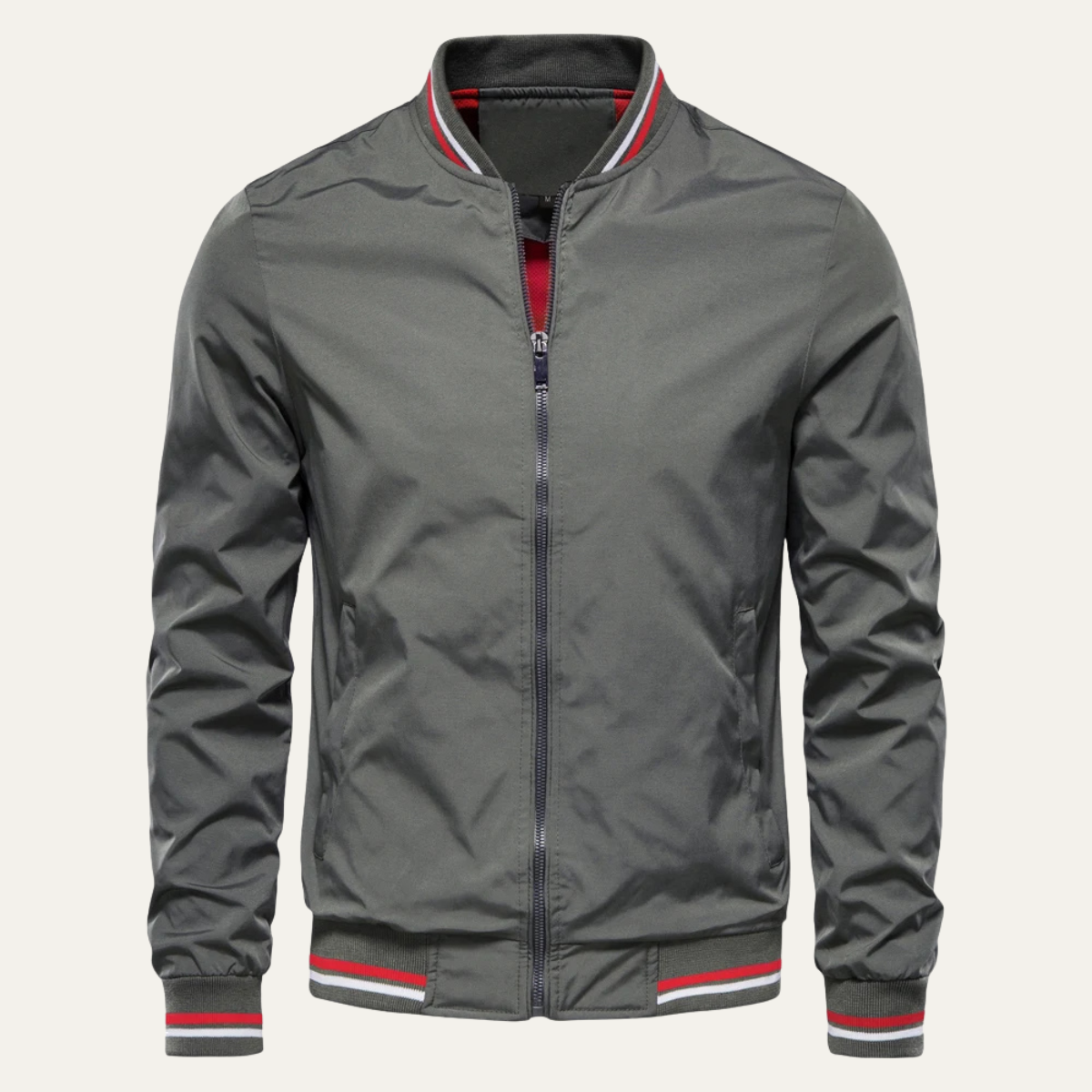 The Coventry Men’s Zip Up Lightweight Casual Bomber Jacket
