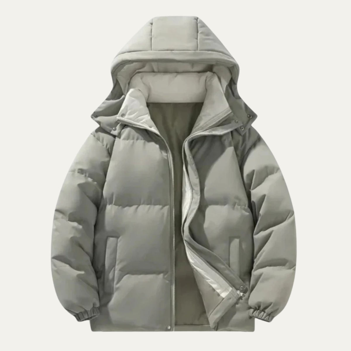 The Berlin Men's Hooded Puffer Jacket - Waterproof Down Parka
