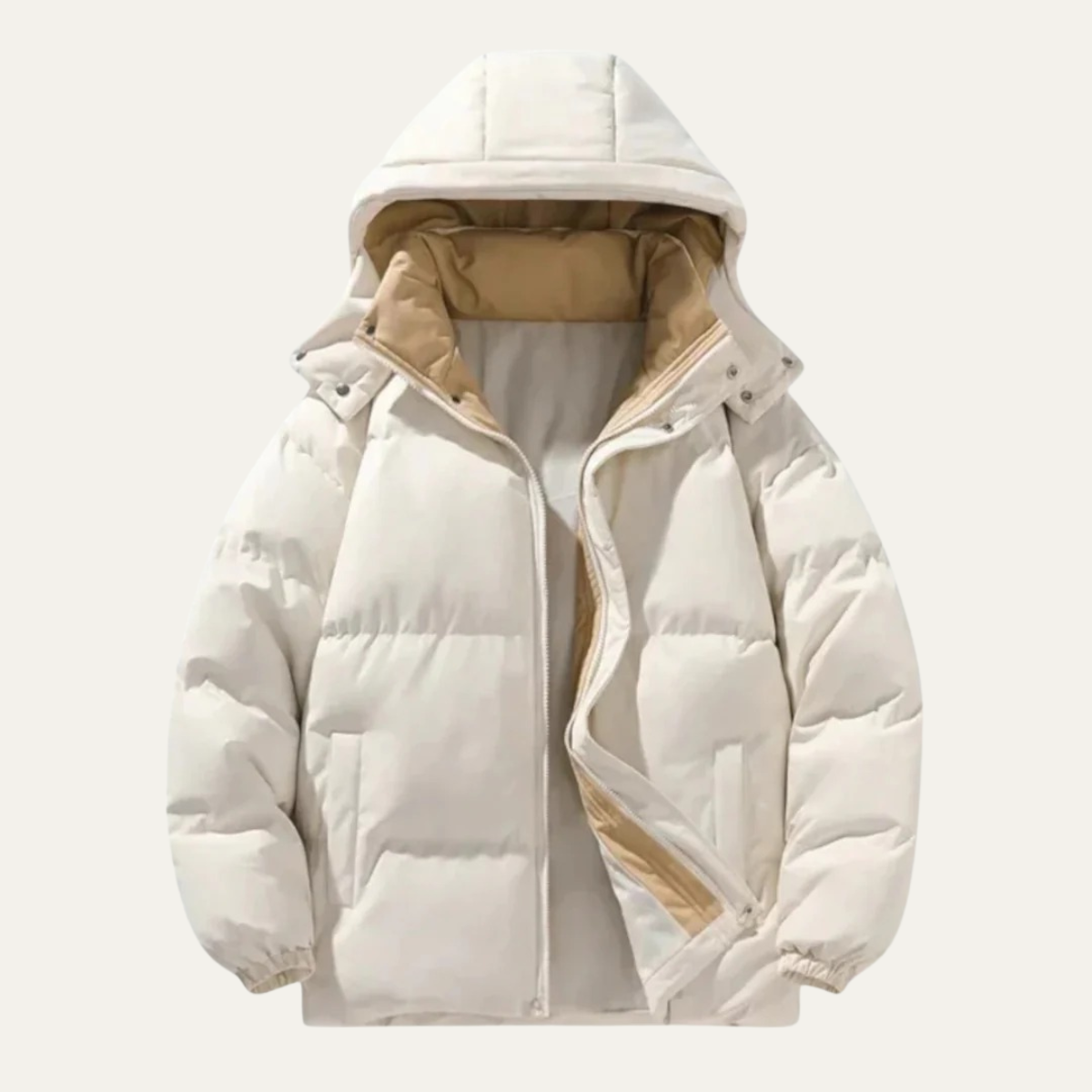 The Berlin Men's Hooded Puffer Jacket - Waterproof Down Parka