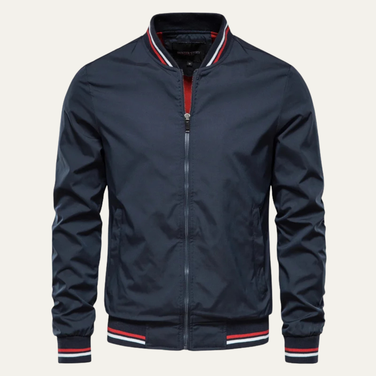 The Warwick Men’s Trendy Zip Up Lightweight Bomber Jacket
