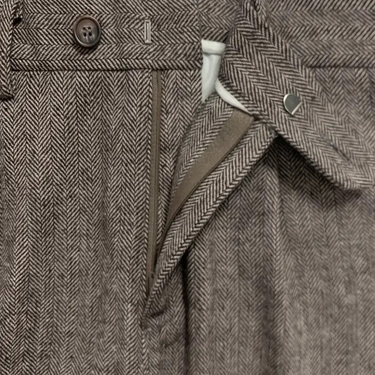 The Fairchild Men's Elegant Tailored High Waist Pleated Trousers