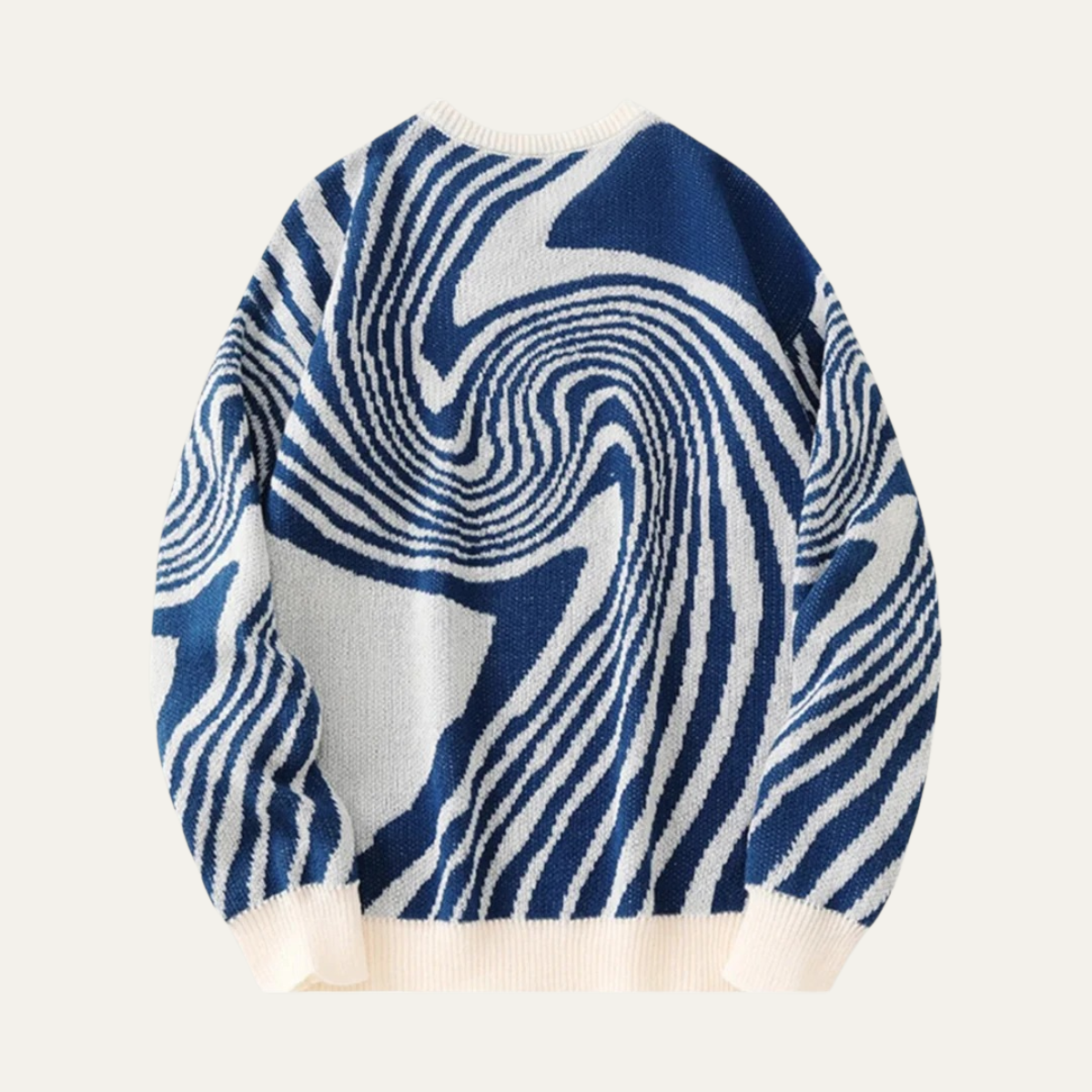The Paris Men's Merino Wool Jumper - Premium Jacquard Knit