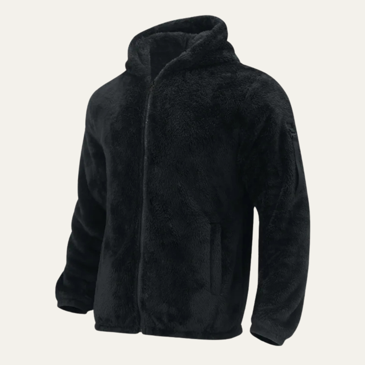 The Firenze Men’s Soft Plush Double Sided Fleece Warm Jacket