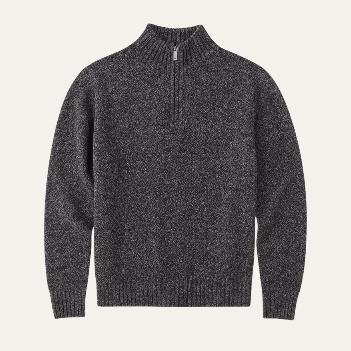The Highland Quarter Zip Knit Jumper