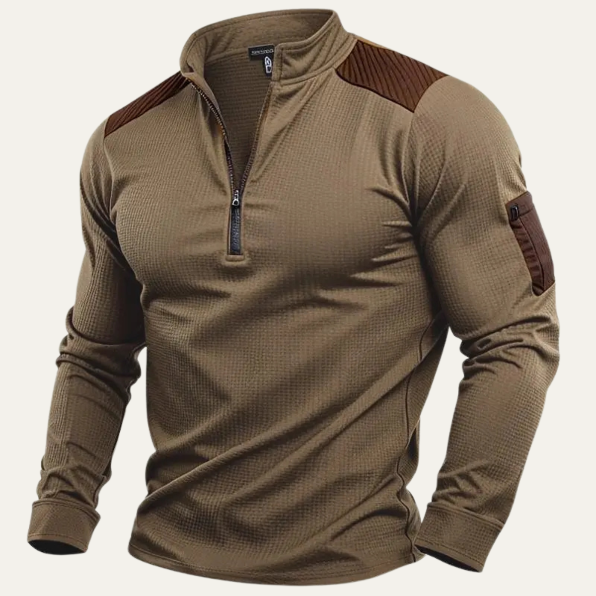 The Carovigno Men’s Lightweight Half Zip Tactical Outdoor Jumper