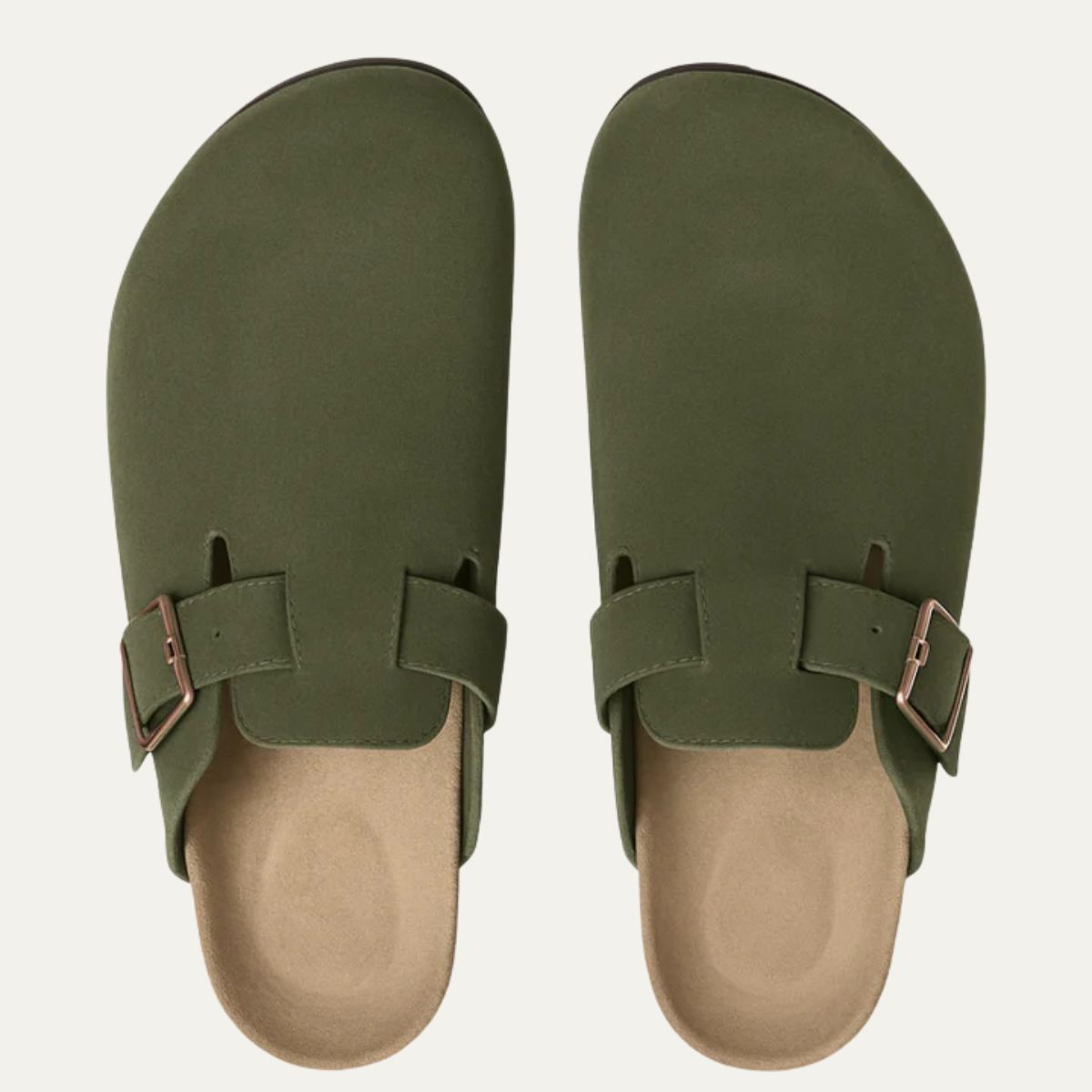 The Amalfi Green Suede Moccasin Slipper for Men — Relaxed Old Money Style