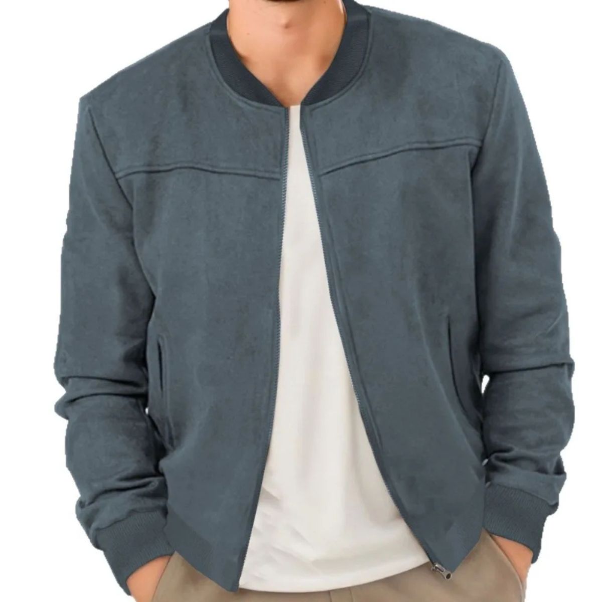 The Salford Modern Suede Jacket for Men