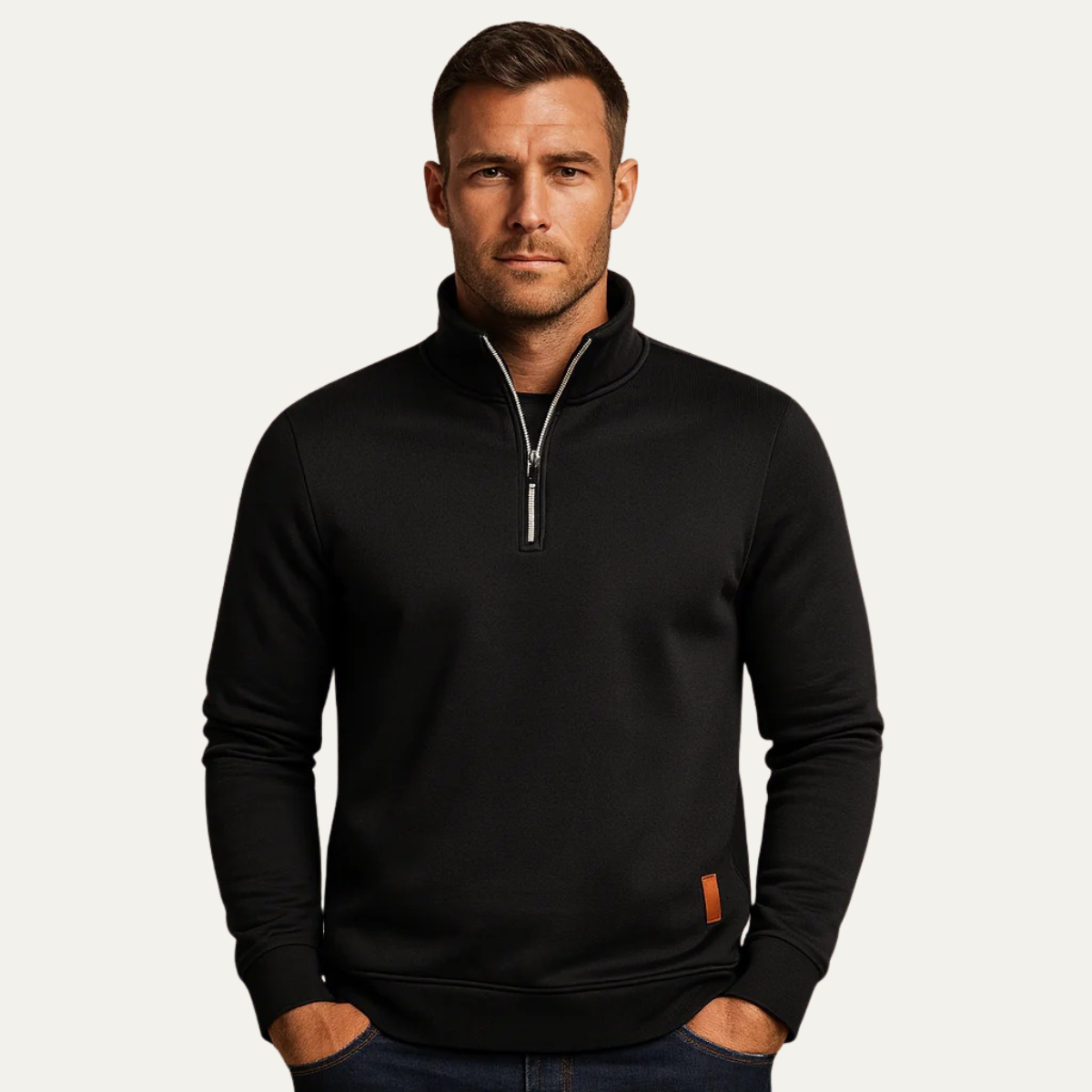 The Belgrave Quarter Zip Jumper