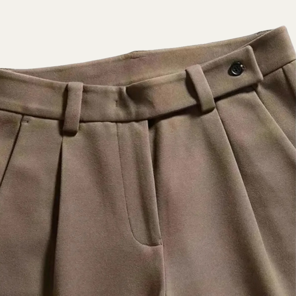 The Foligno Men’s Casual Straight Leg Dress Business Trousers