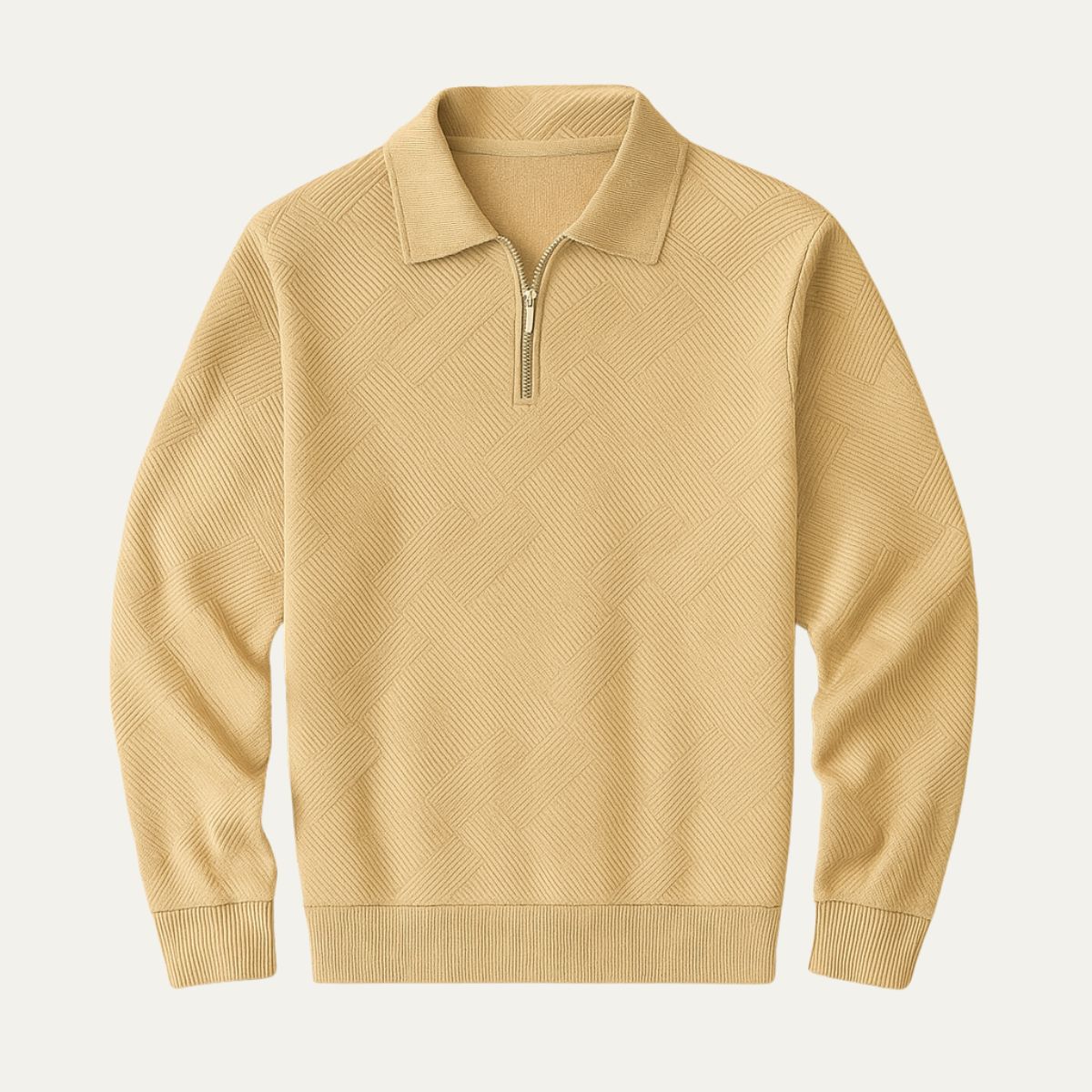 The Wexham Knit Quarter Zip Jumper for Men