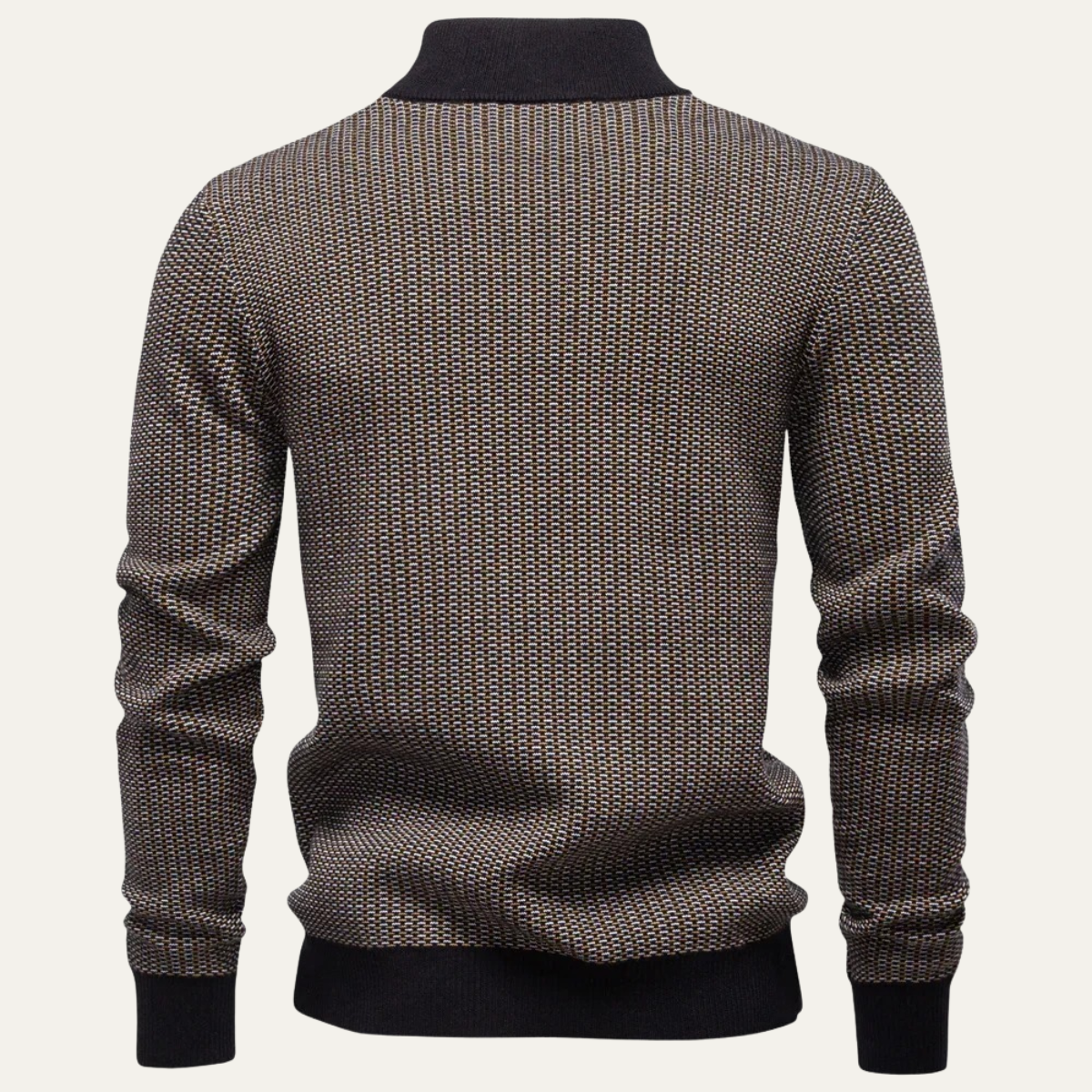 The Conwy Men's Half Zip Warm Winter Jumper