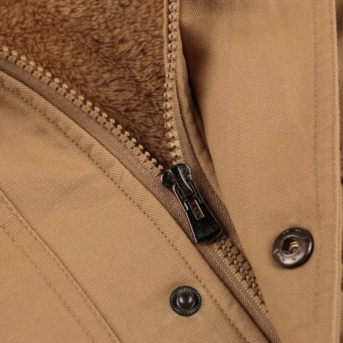 The Fenwick Men’s Thick Plush Lining Hooded Winter Jacket