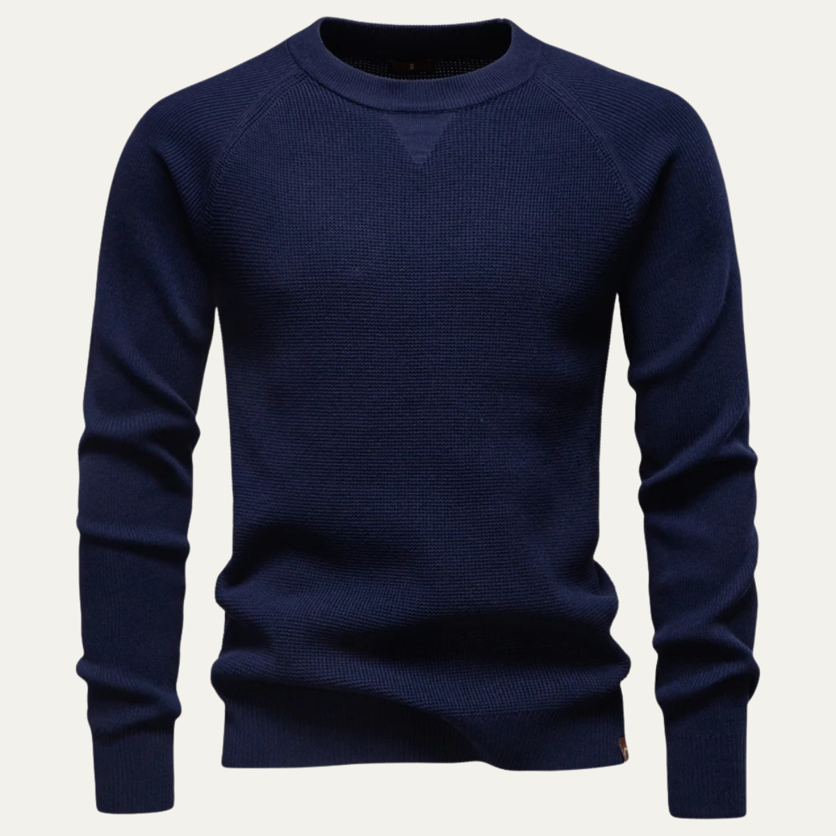 The Anglesey Men's Casual Knitted Crew Neck Jumper