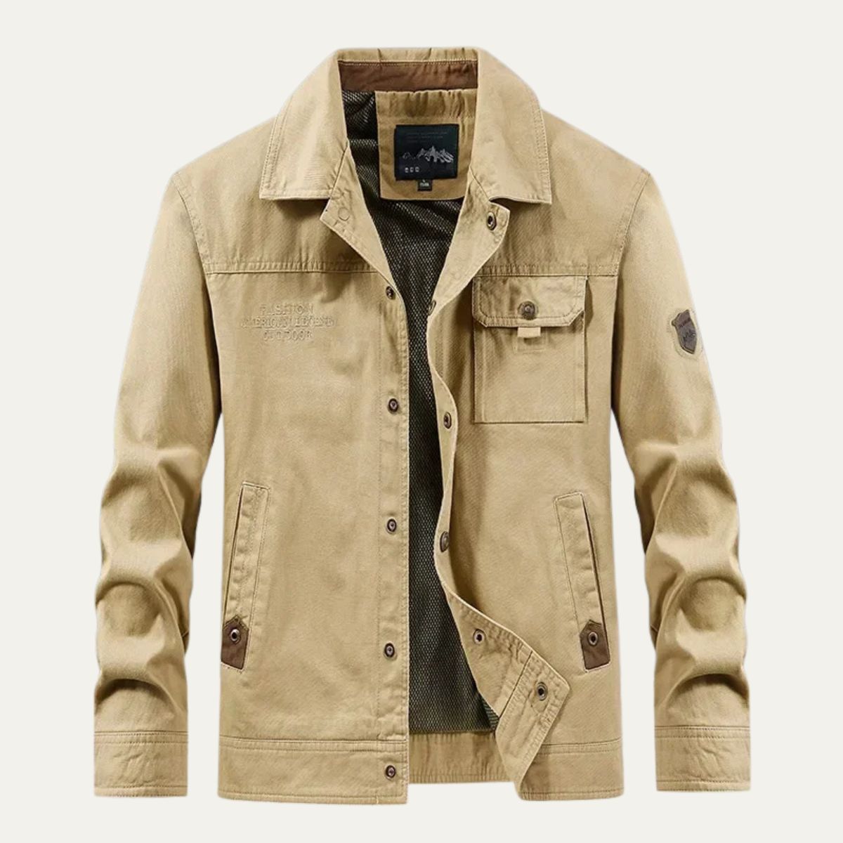 The Ranger Tactical Cargo Jacket for Men — Waterproof &amp; Multi-Pocket Design