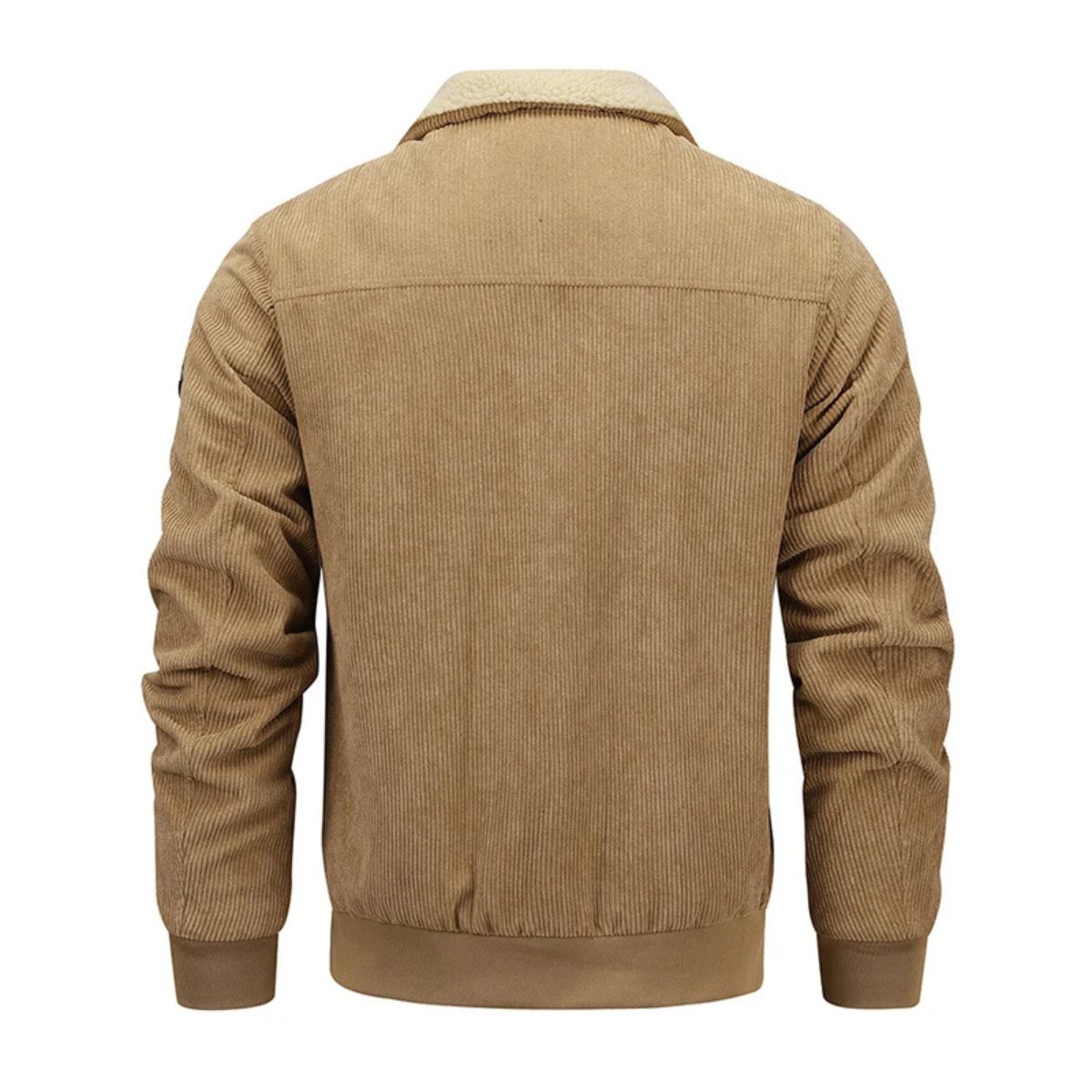 The Tallinn Fleece Lined Vintage Corduroy Jacket for Men