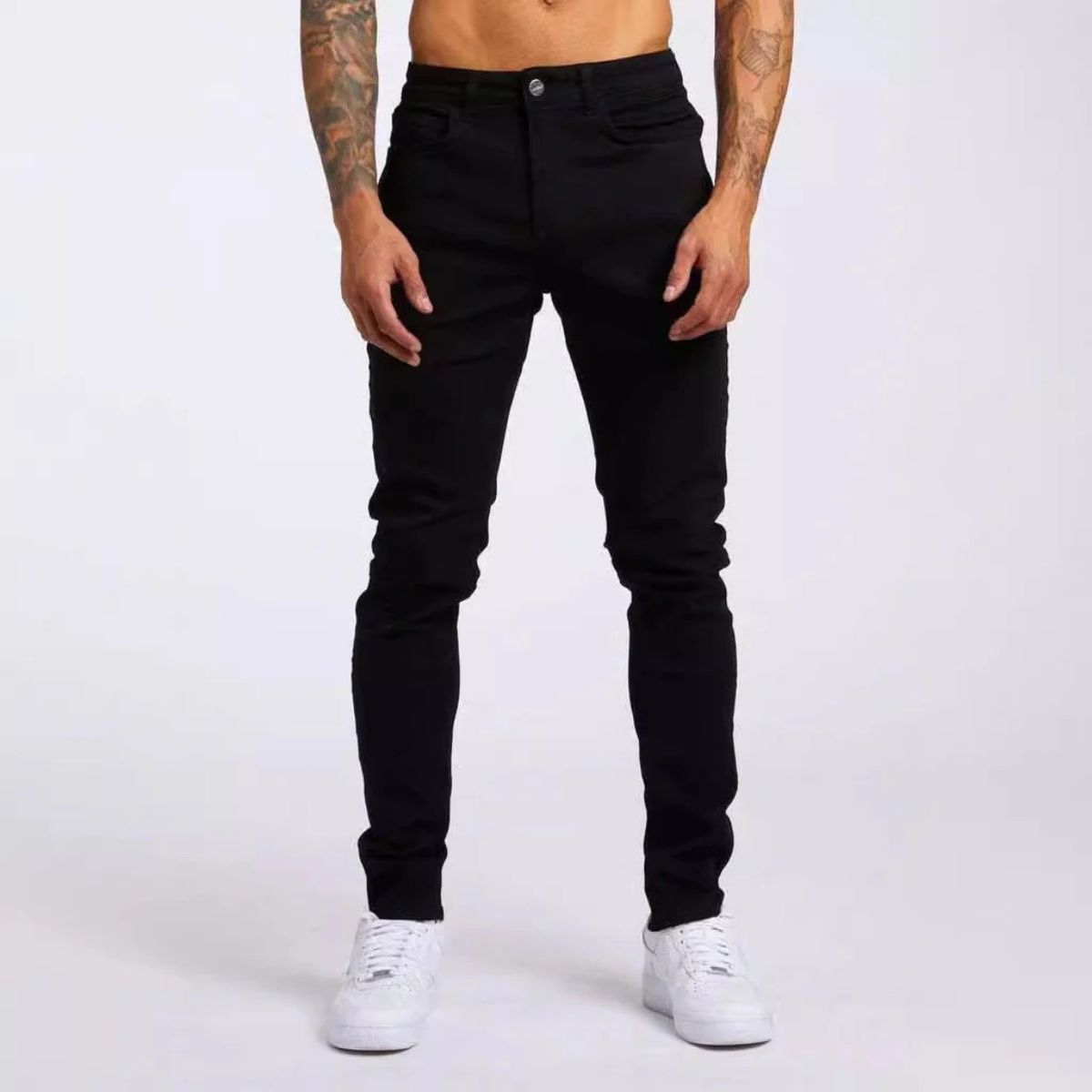 The Milano Slim Fit Classic Denim Jeans