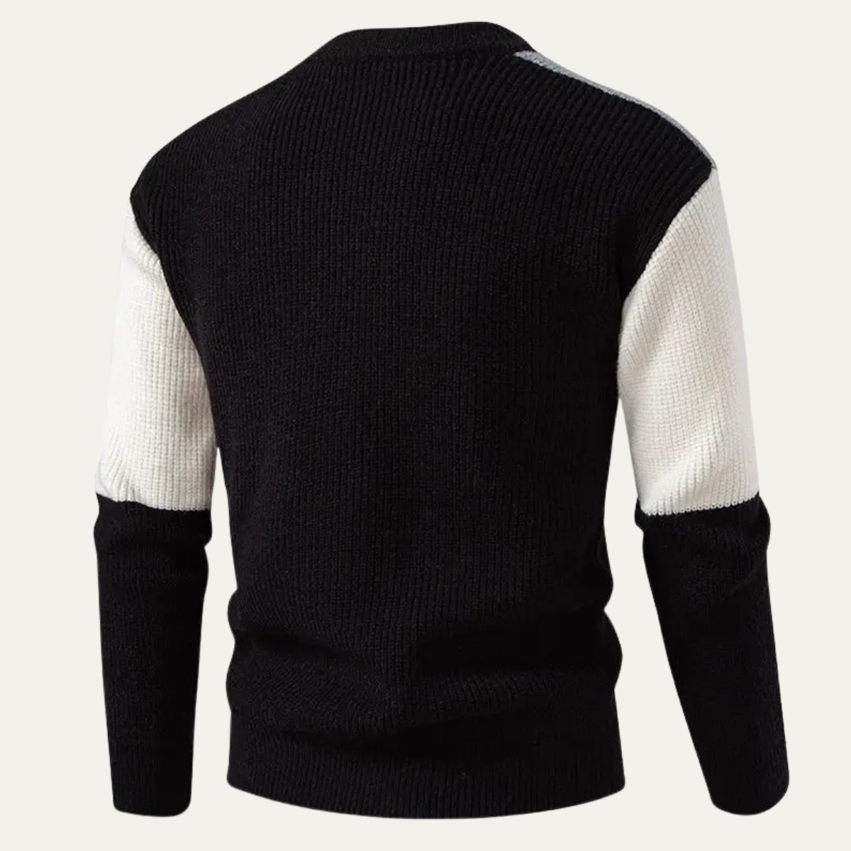 The Caldaro Men’s Warm Winter Colour Block Knit Jumper