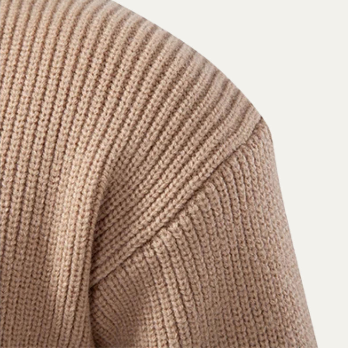 The Alberobello Men’s Winter Stand Collar Knitted Cardigan