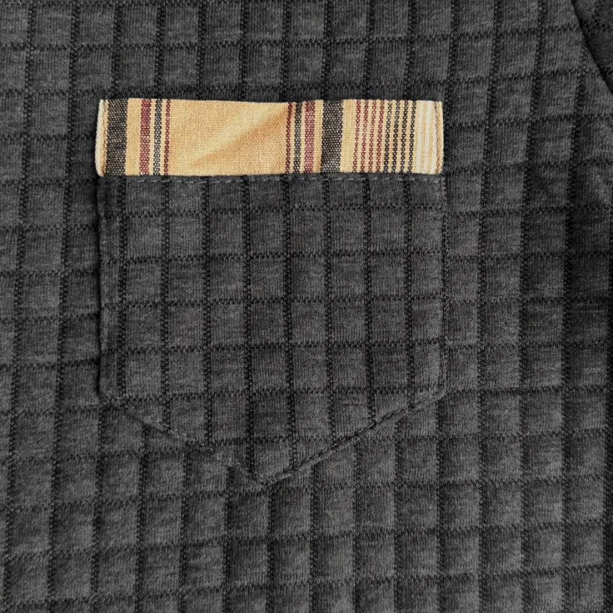 The Monopoli Men’s Casual Waffle Knit Polo Jumper