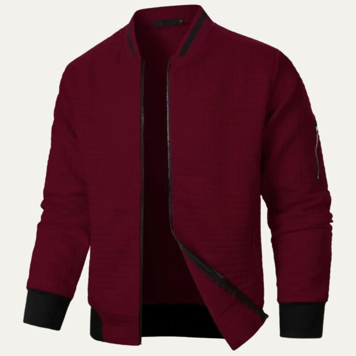 The Livingston Men's Lightweight Quilted Bomber Jacket