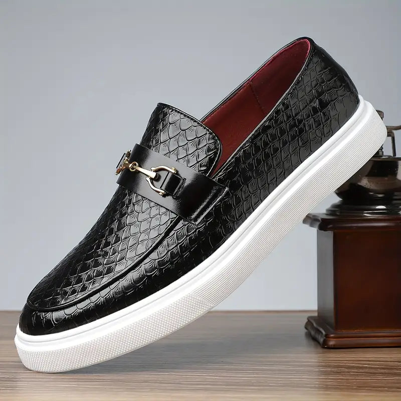 The Chilton Orthopedic Leather Slip on