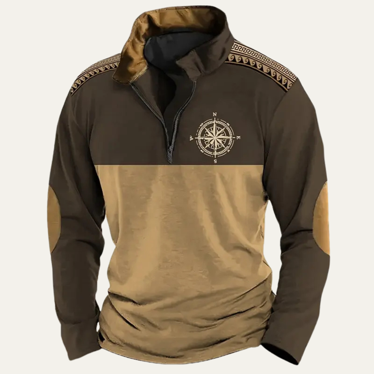 The Savelletri Men’s Casual Lightweight Half Zip Tactical Outdoor Jumper