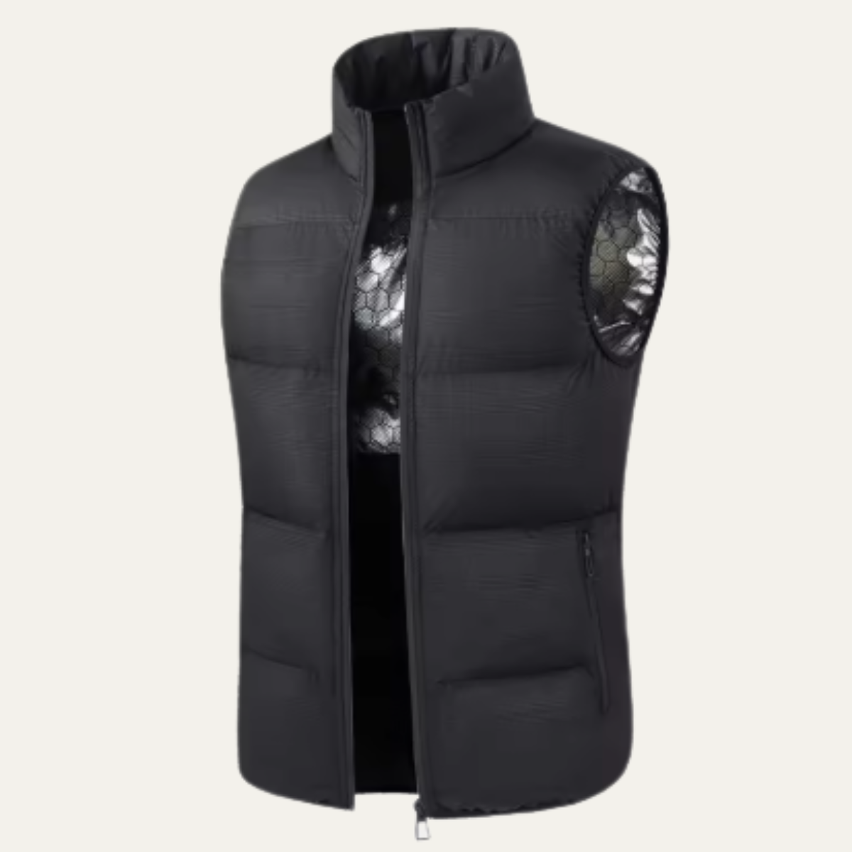 The Biella Men’s Waterproof Thermal Puffer Body Warmer Waist Coats