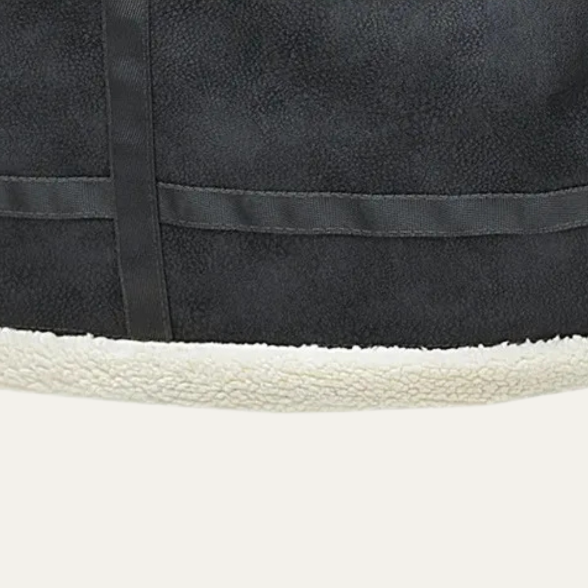 The Venezia Men’s Suede Winter Fleece Lined Aviator Jacket