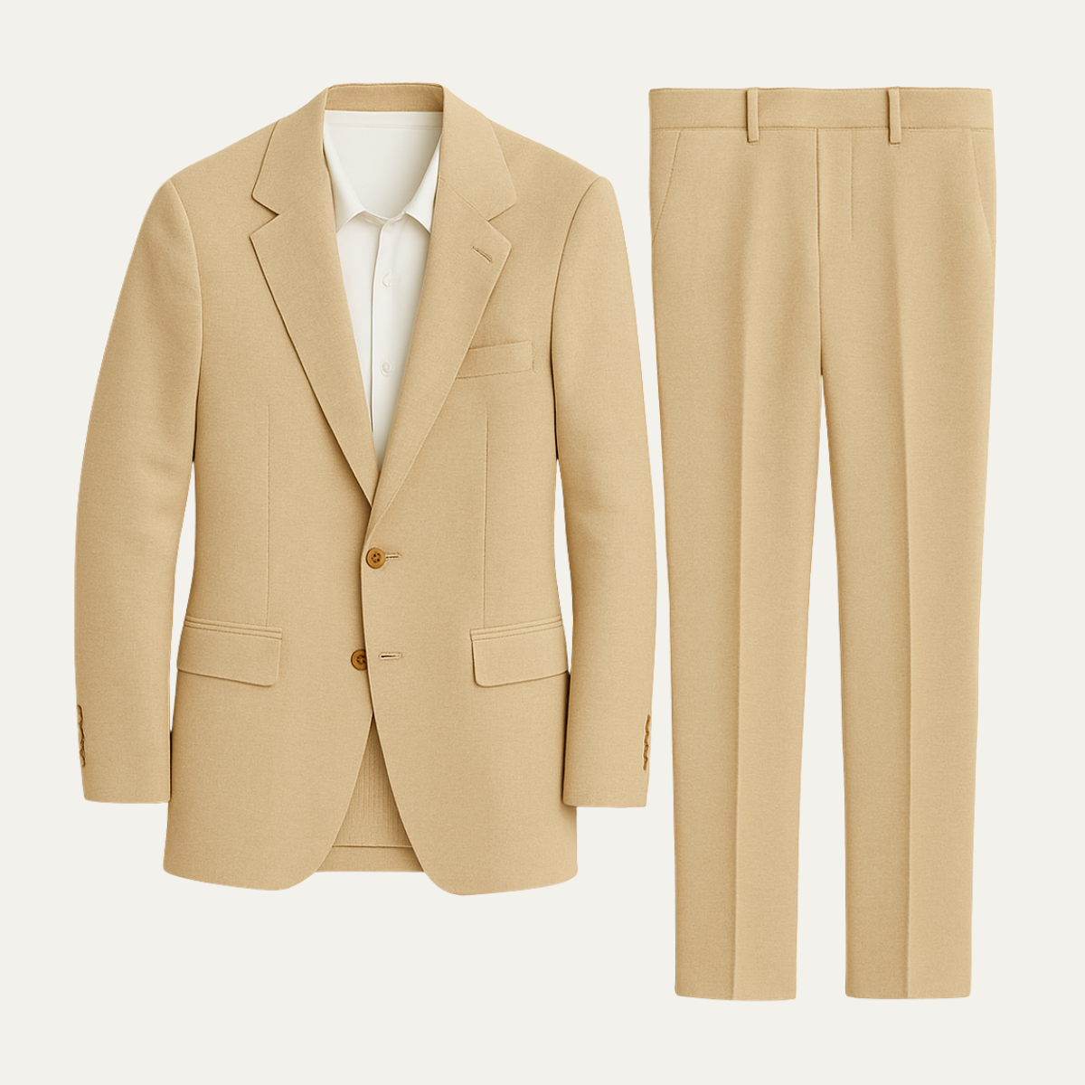 The Carroway Elegant Linen Suit