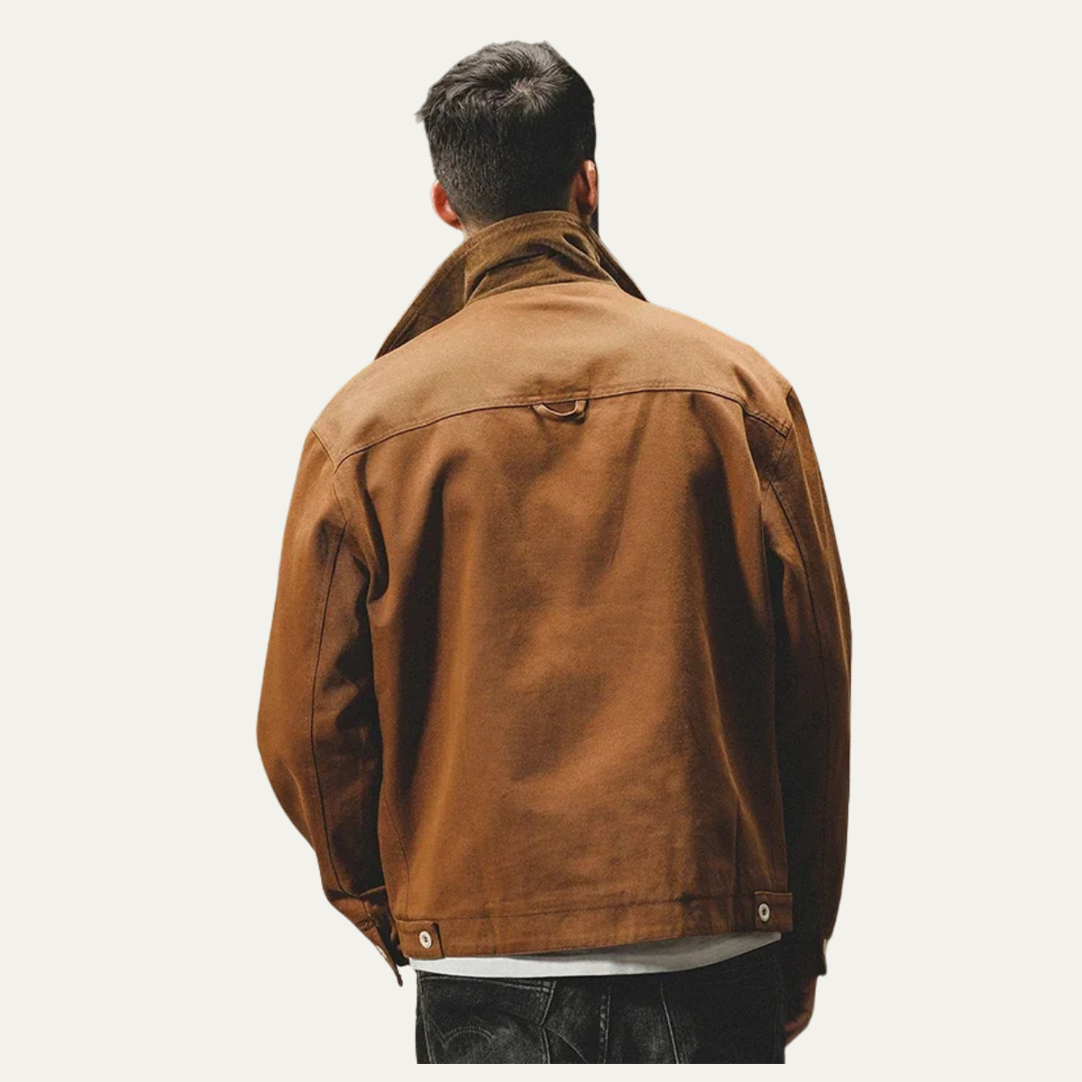 The Highclere Men’s Modern Casual Button Up Outerwear Jacket