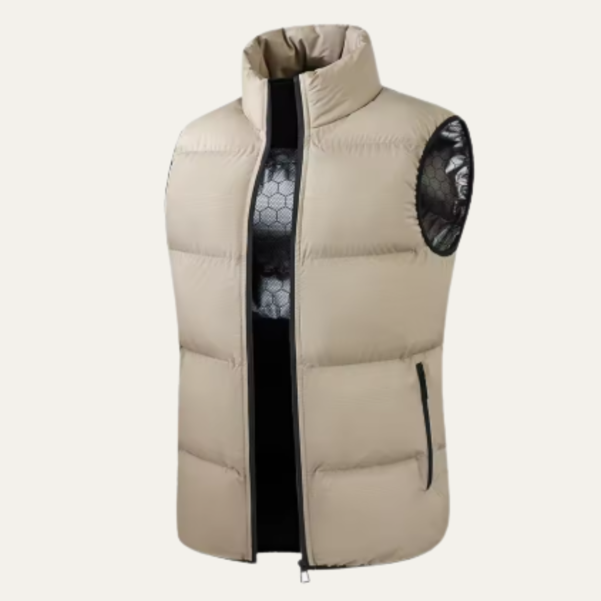 The Biella Men’s Waterproof Thermal Puffer Body Warmer Waist Coats