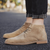 The Dockside Men’s Casual Suede Lace Up Ankle Boots