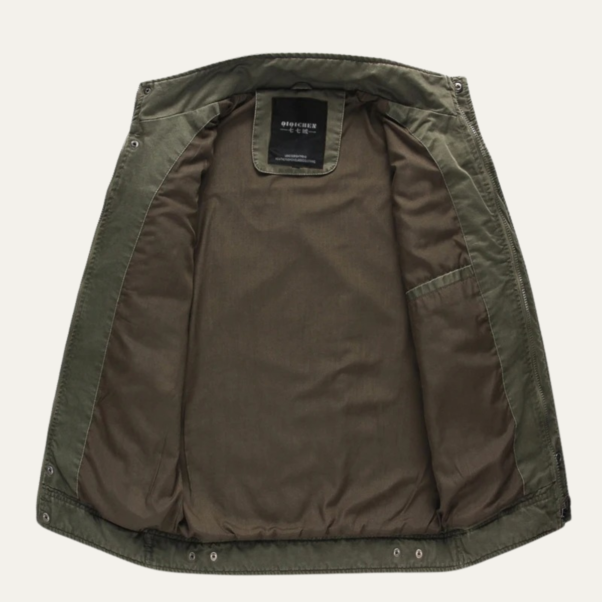 The Aberdeen Men's Trendy Cargo Cotton Jacket with Pockets