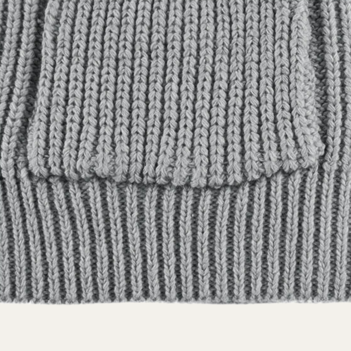 The Farnham Men’s Chunky Knit Shawl Collar Cardigan