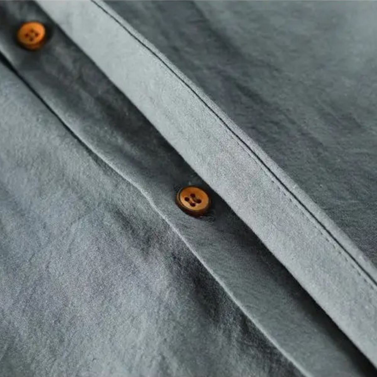 The San Teodoro Men’s Cotton Linen Button Up Collar Shirt