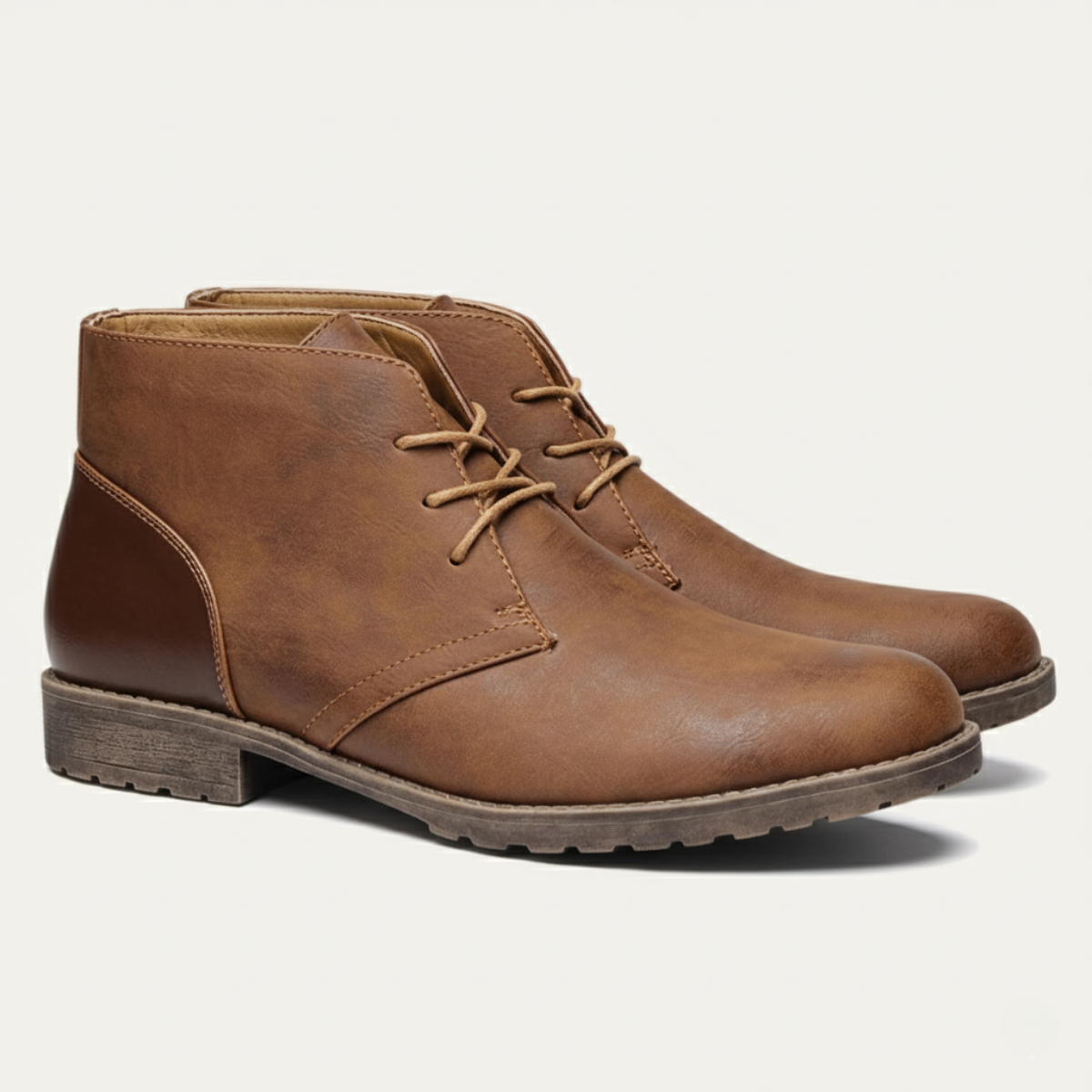 The Salisbury Men's Classic Retro Style Leather Boots