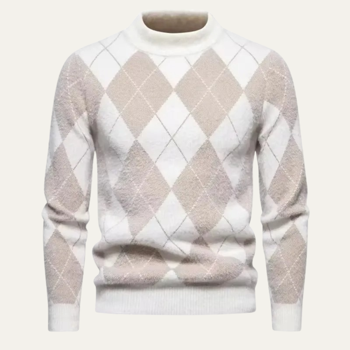 The Ortisei Men’s Soft Fuzzy Warm Knit Jumper