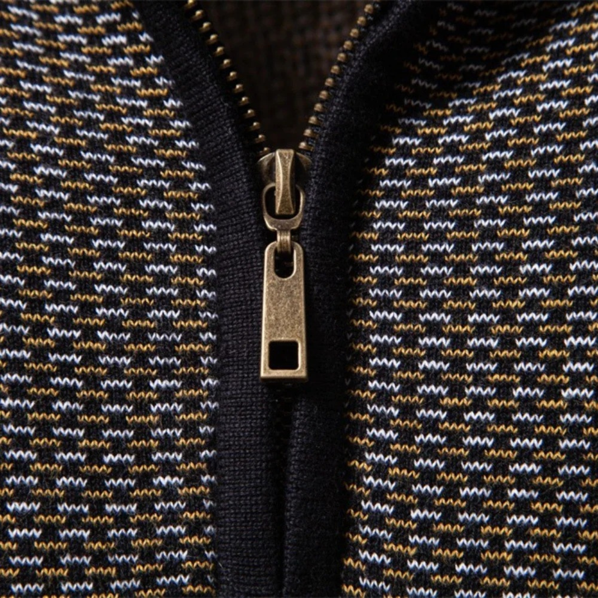 The Conwy Men's Half Zip Warm Winter Jumper