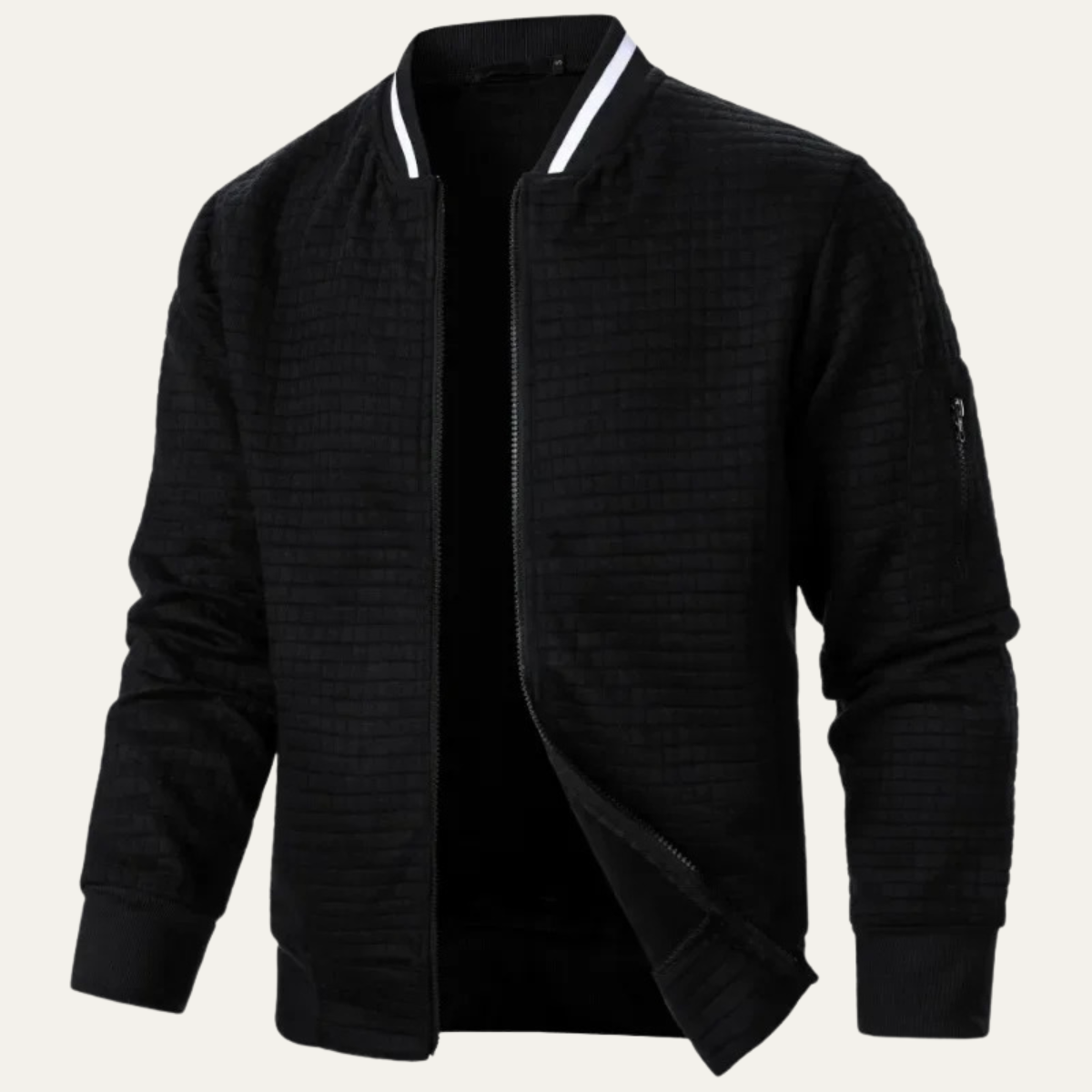 The Livingston Men's Lightweight Quilted Bomber Jacket