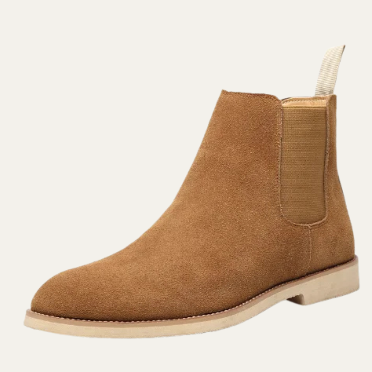 The Testaccio Men's Smart Casual Suede Ankle Chelsea Boots