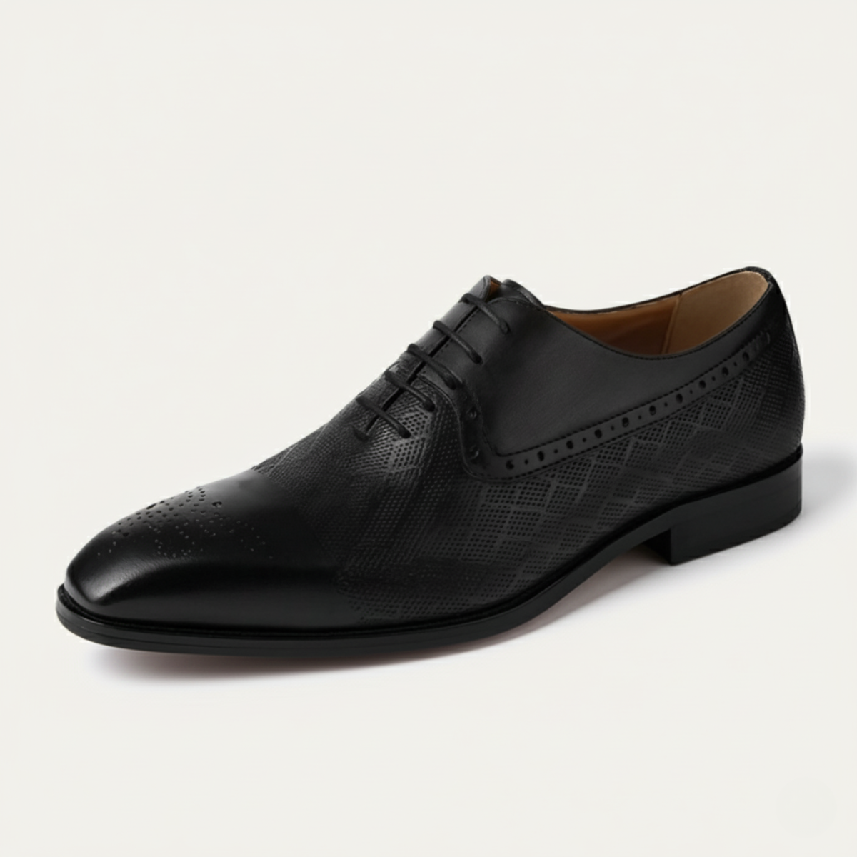 The Bolzano Men's Leather Dress Shoe – Lace Up Smart Shoe