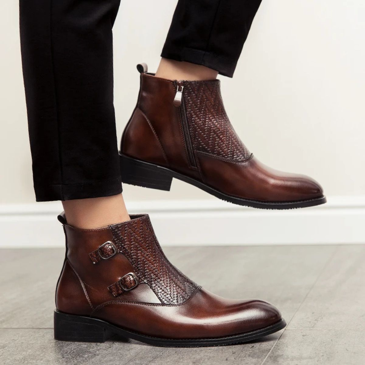 The Oxford Elegant Chelsea Boots for Men - Winter Luxury Business Shoes