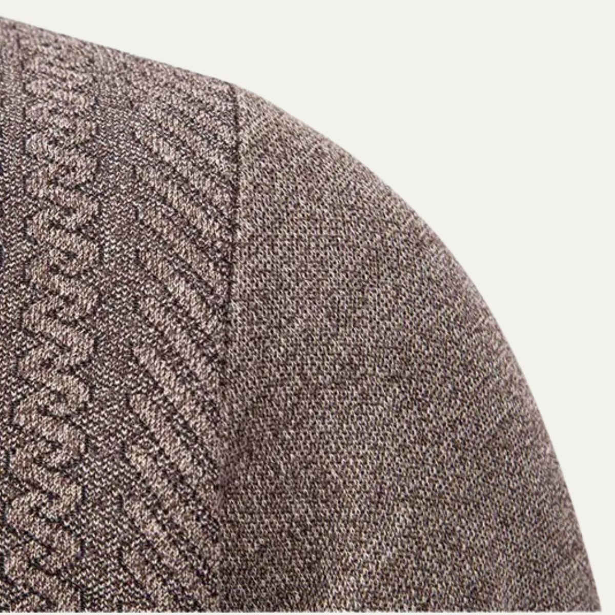 The Llangollen Men's Button Up Casual Knit Cardigan with Pockets