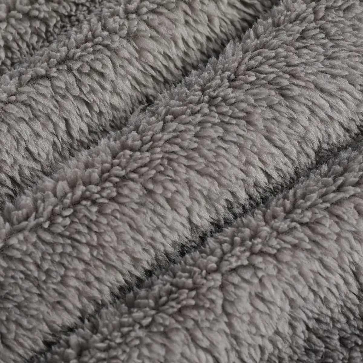 The Hungerford Men's Grey Fleece Hooded Bathrobe with Belt and Pockets