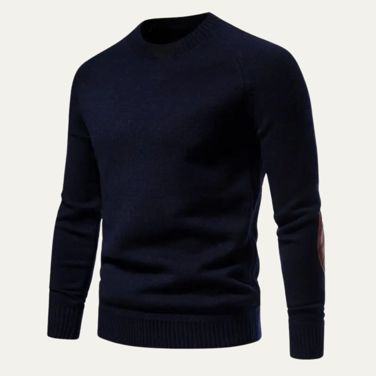 The Torcello Men's Slim Fit Thick Crew Neck Knit Jumper
