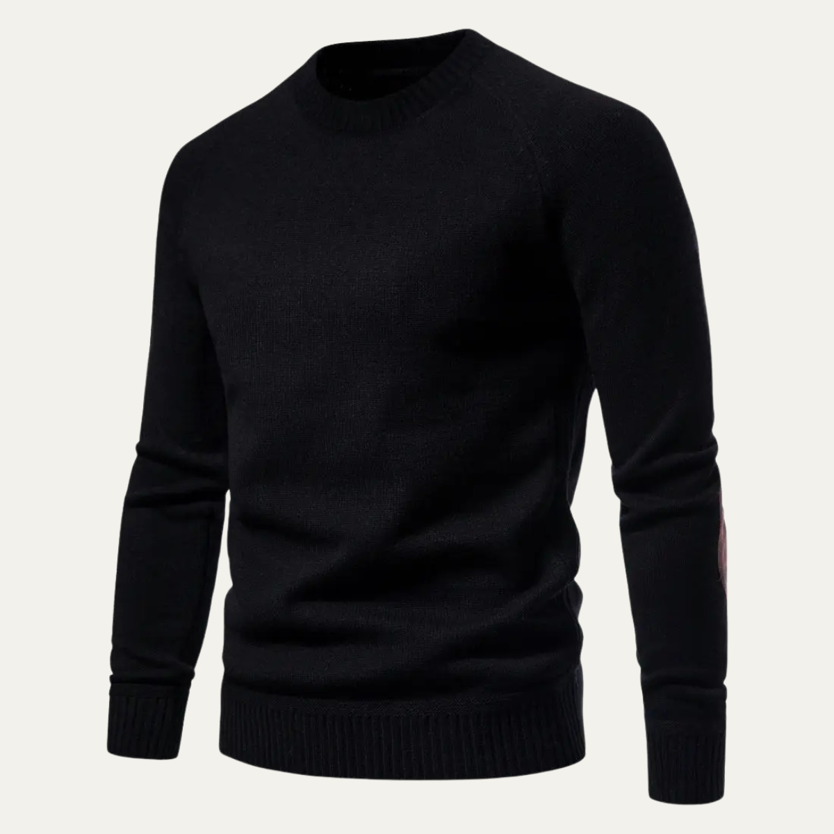 The Torcello Men's Slim Fit Thick Crew Neck Knit Jumper